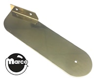 Hinge - backbox pivot left brass
