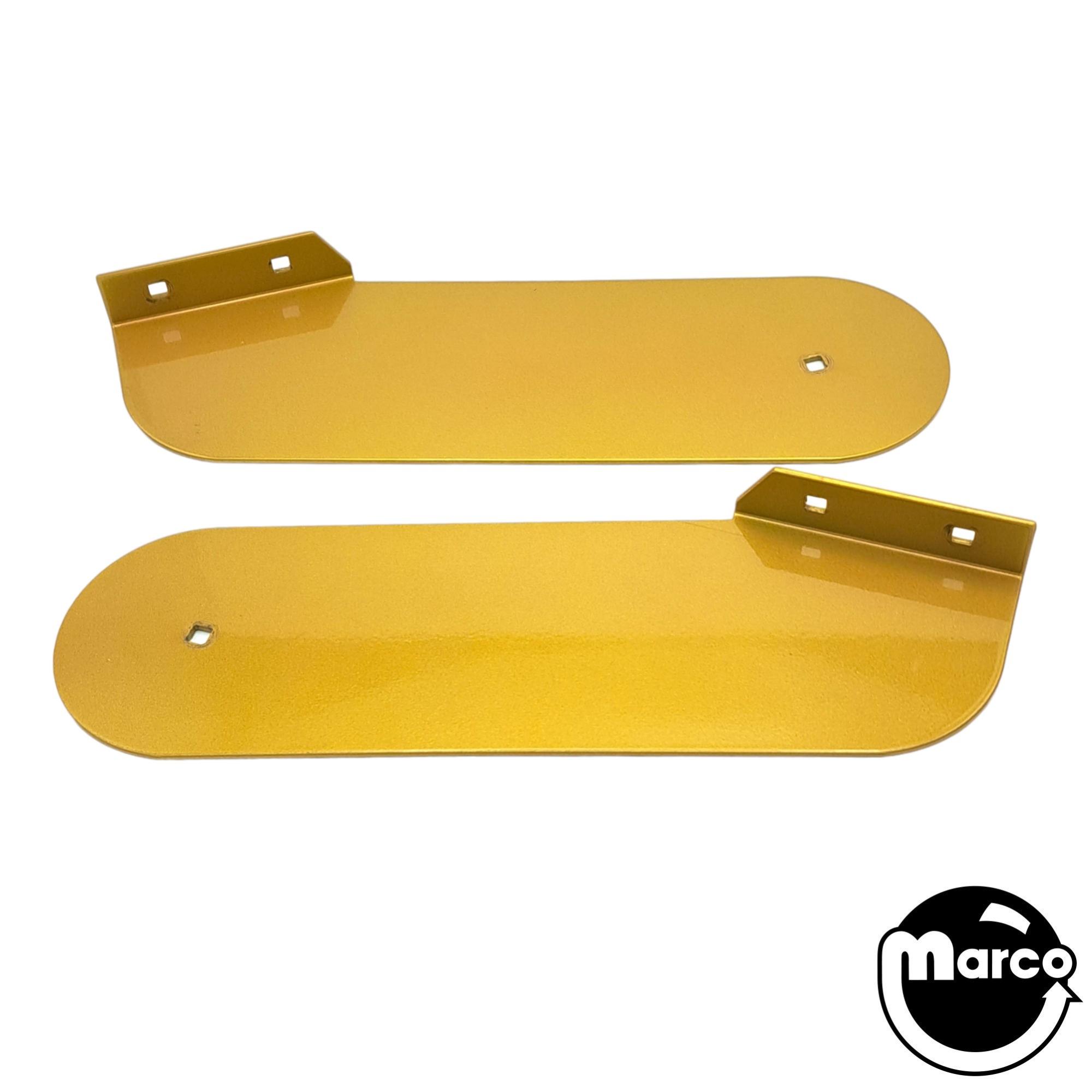 Like New set of 2 Hinges - for backbox pivot in gold
