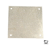 Speaker grille - brass