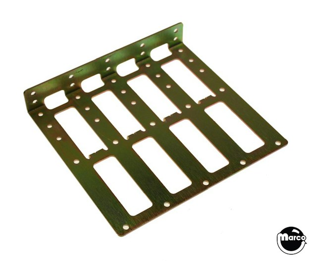 Drop target spring support bracket 4 bank