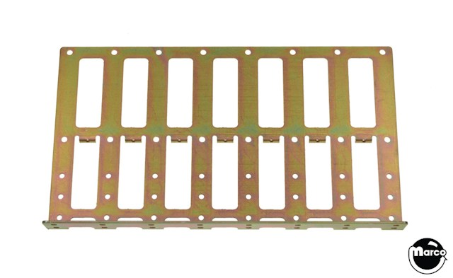 Drop target spring support bracket 7 bank