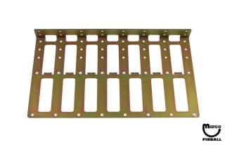 Drop target spring support bracket 7 bank