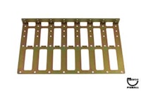 Drop target 7 bank spring support bracket