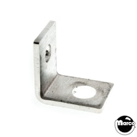 L bracket - 90&deg; bend 3/16 & 1/8 inch holes