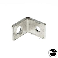 L bracket - 90&deg; bend 3/16 & 1/8 inch holes