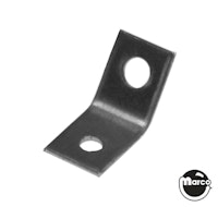 L bracket - 110&deg; bend 1/8 inch holes