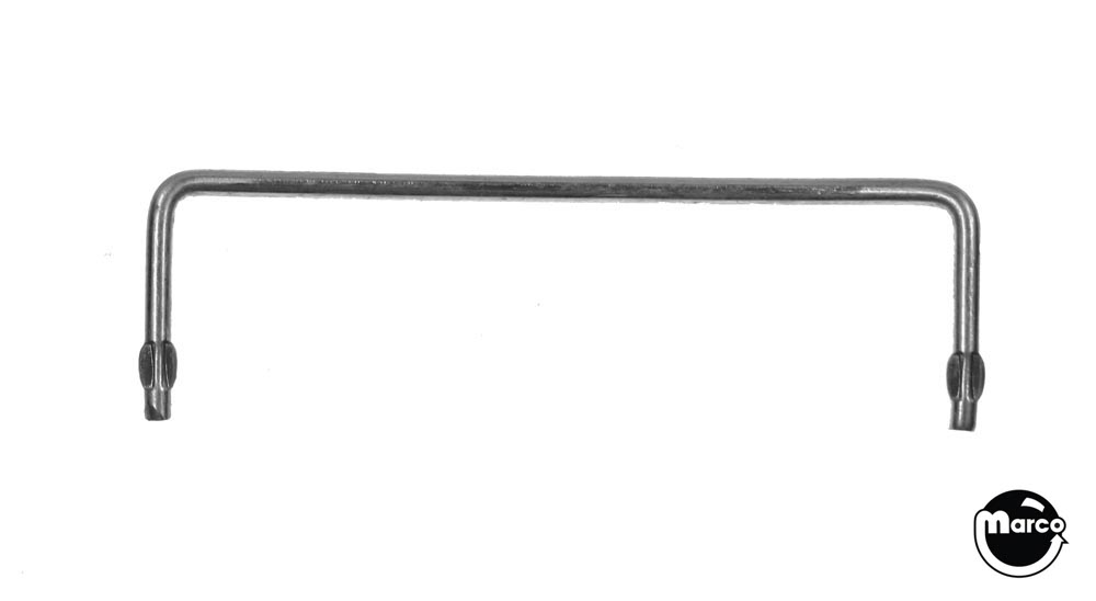 Wire ball guide rail