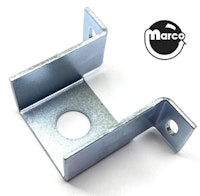 Bracket coil support 3 bank drop target lower
