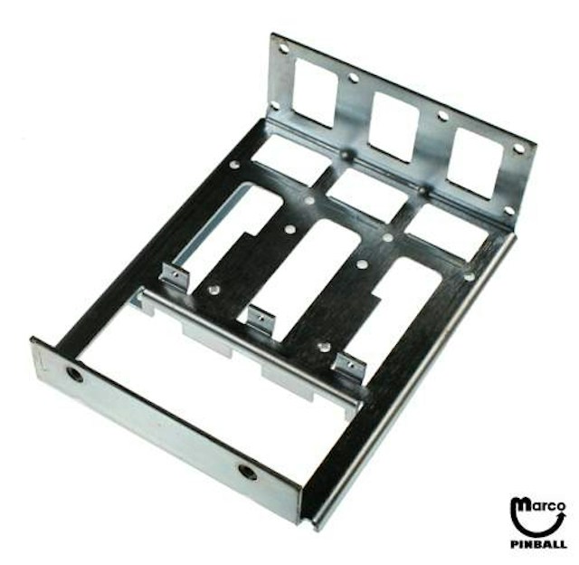 Drop target bracket Stern 3 bank main housing