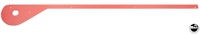 AC/DC LUCI (Stern) side rail right gloss red