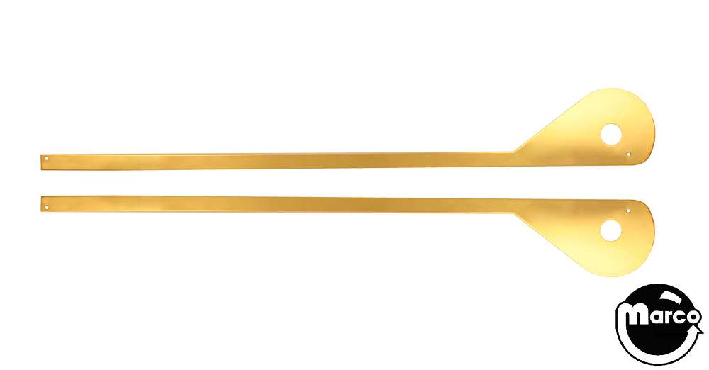 Side rails - Stern 24K gold plated set
