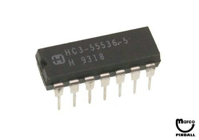IC - 14 pin DIP 55536 CVSD HC3-55536-5 HC1-55536-5