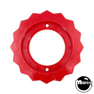 PBR CAN CRUSHER (Stern) Red Daisy Pop Bumper cap collar