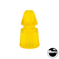 Post - 1-3/16" jewel pattern yellow