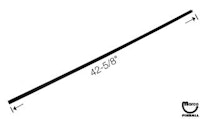 Side rail plastic Sega/DE/Stern 42-5/8 inch