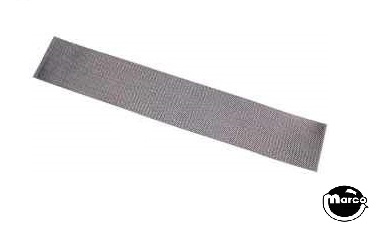 Plastic grille - 3 x 18 inch BLACK