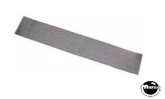 Plastic grille - 3 x 18 inch BLACK