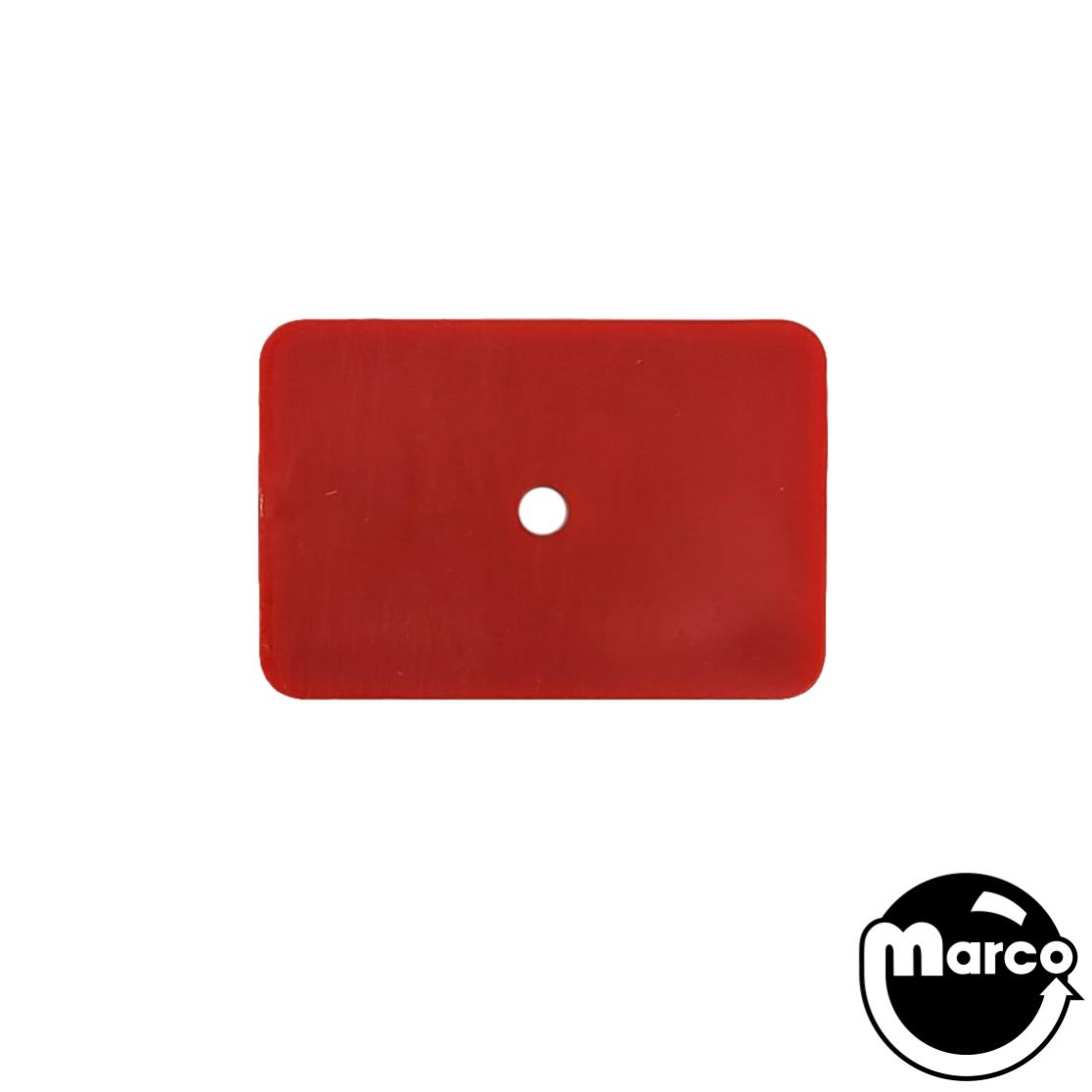 Target face - red rectangle - 1 inch by 1-1/2 inch