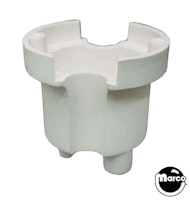 Pop bumper body 38mm DE/Sega/Stern white B-695-2 PL00265