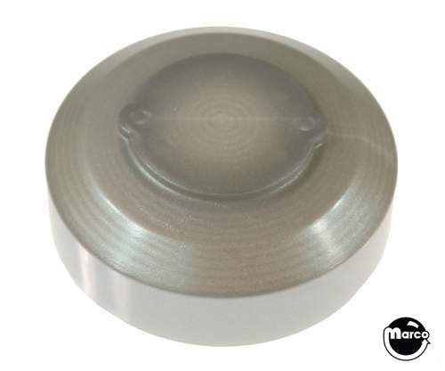 Pop bumper cap Data East silver wide