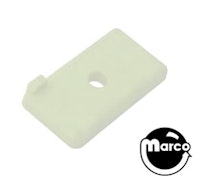Target face - rectangle 1/2 x 1 inch white
