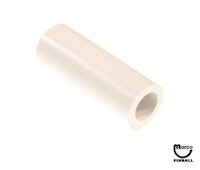Post sleeve - white plastic