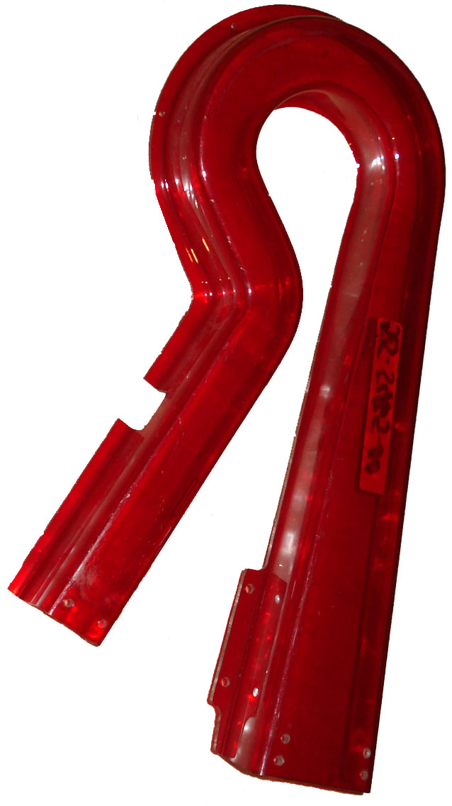 GUNS N ROSES (Data East) R ramp plastic