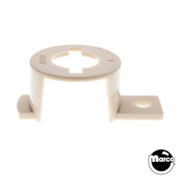 Socket bracket 5/16 inch white high mount
