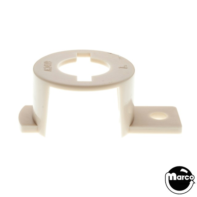 Socket bracket 5/16 inch white high mount