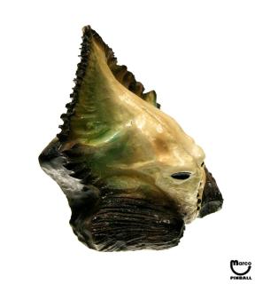 INDEPENDENCE DAY (Sega) Alien head