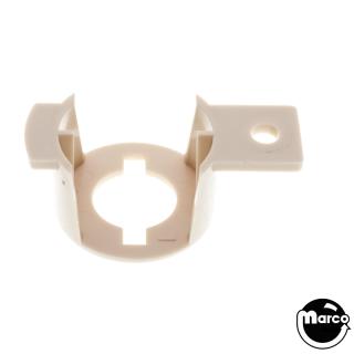 Socket bracket 5/16 inch white high mount
