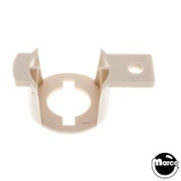 Socket bracket 5/16 inch white high mount