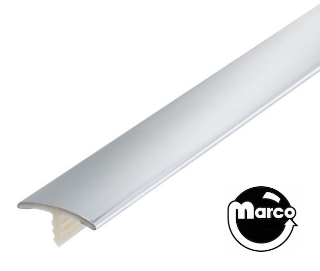 T-molding 3/4 inch chrome - 30 inch strip