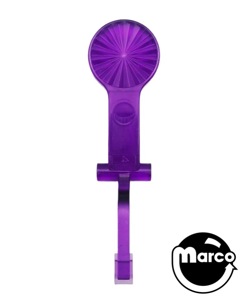 Target plastic modular round purple