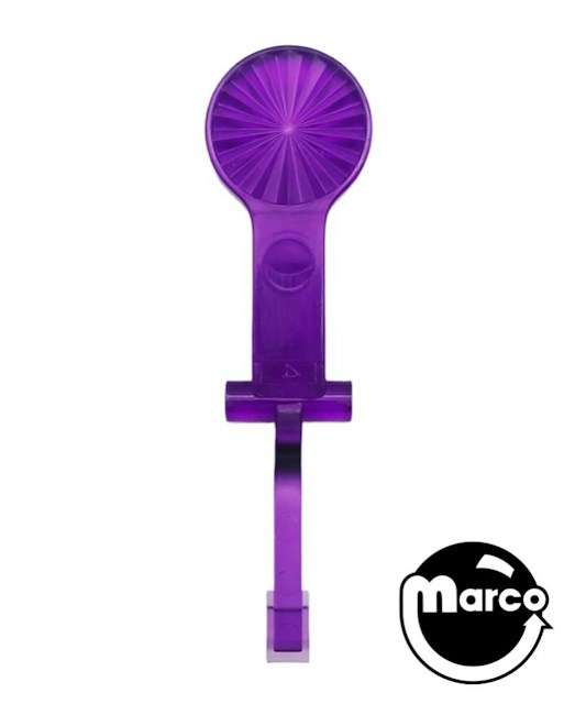 Target plastic modular round purple