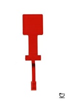 Target face modular square red