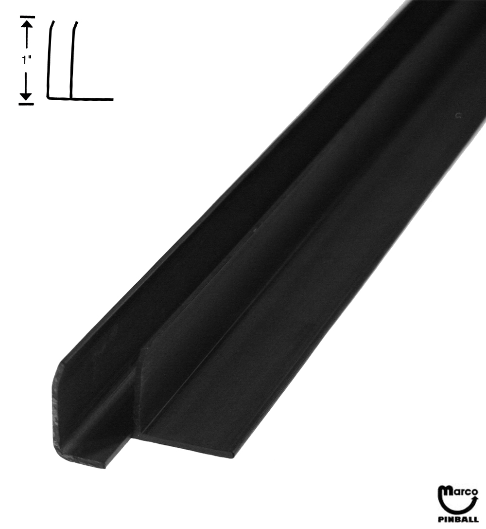 Trim - playfield glass rear 6 hole