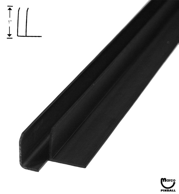 Trim - playfield glass rear 6 hole