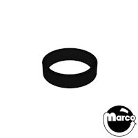 Super-Bands flipper mini 0.25 x .91 ID inch band black gloss