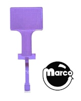 Target face modular rectangle purple
