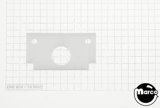 Pushbutton mounting plate