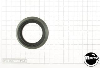 Lockbar pushbutton mounting spacer