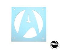 STAR TREK LE (Stern) Speaker grill logo