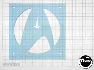 STAR TREK LE (Stern) Speaker grill logo