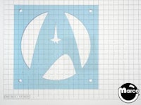 STAR TREK LE (Stern) Speaker grill logo
