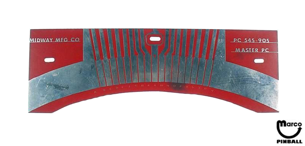 Contact plate Master PC Midway