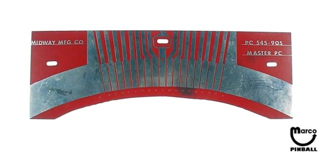 Contact plate Master PC Midway