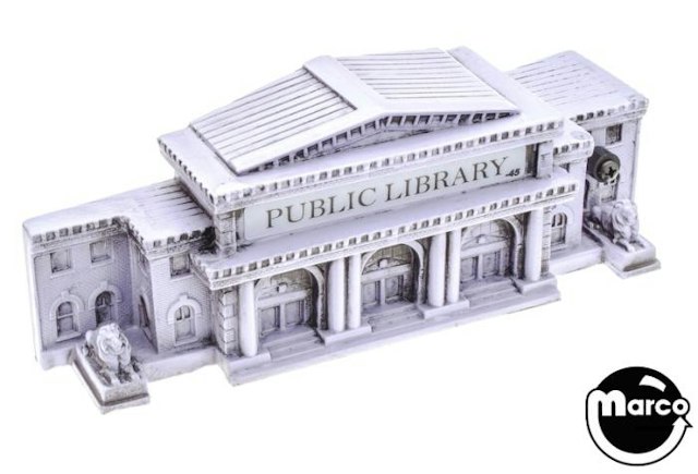 GHOSTBUSTERS PRO (Stern) Library building USE 545-9836-01