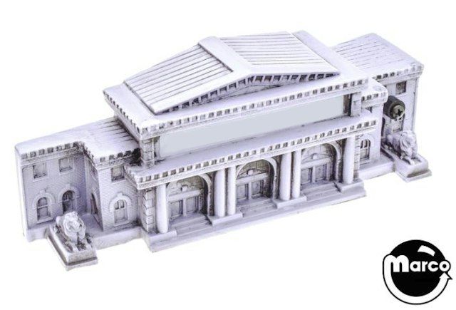 GHOSTBUSTERS (Stern) Library building
