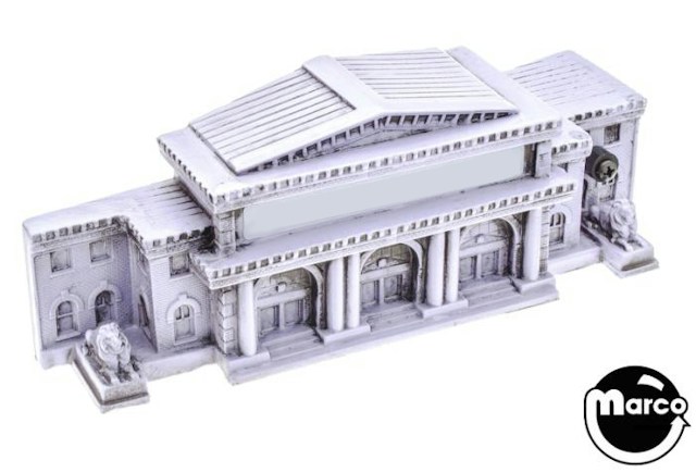GHOSTBUSTERS (Stern) Library building